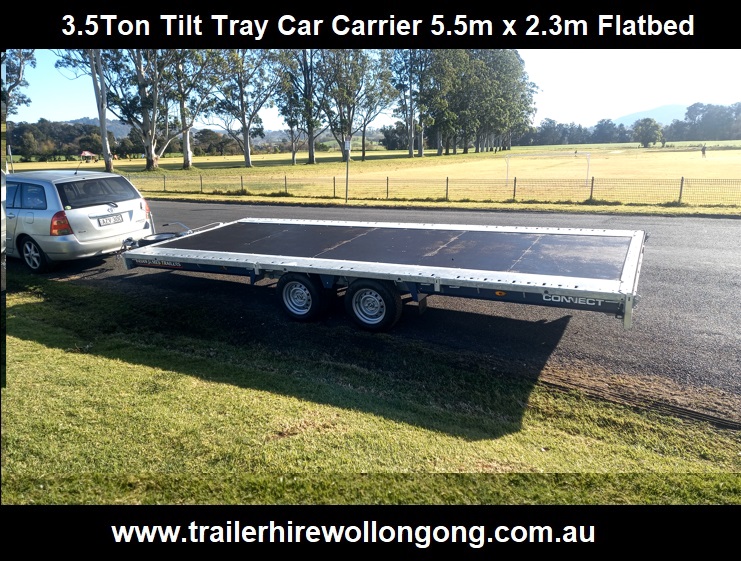 3.5ton-heavy-duty-flatbed-car-trailer-for-hire-wollongong-1