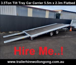 3.5ton-heavy-duty-flatbed-car-trailer-for-hire-wollongong-4